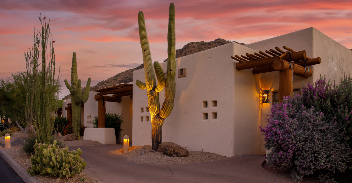 Spanish style house in Arizona 