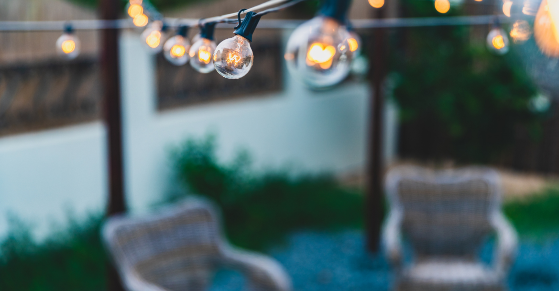 patio string lights