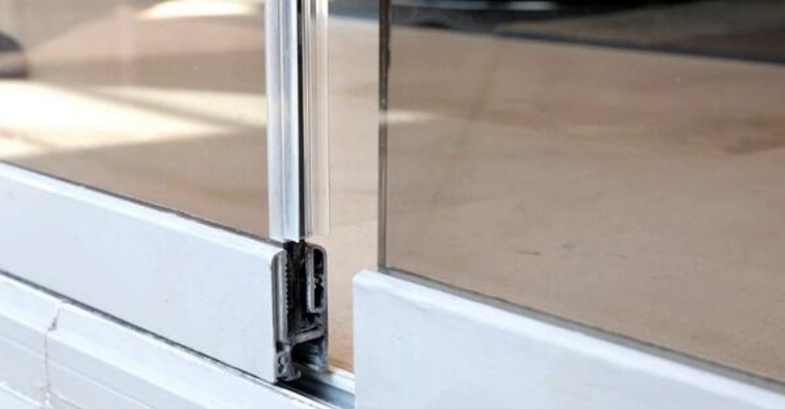 Cover glass doors with interlocking channels