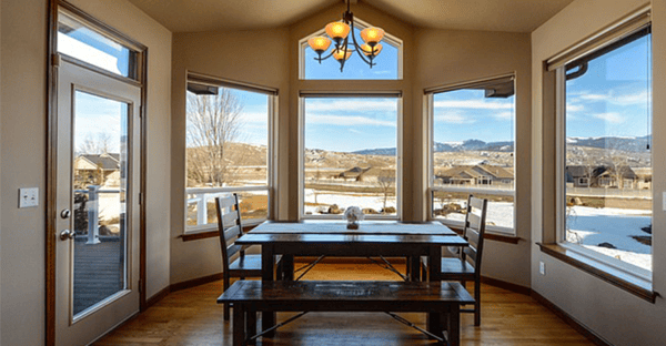 dining room standard glass windows