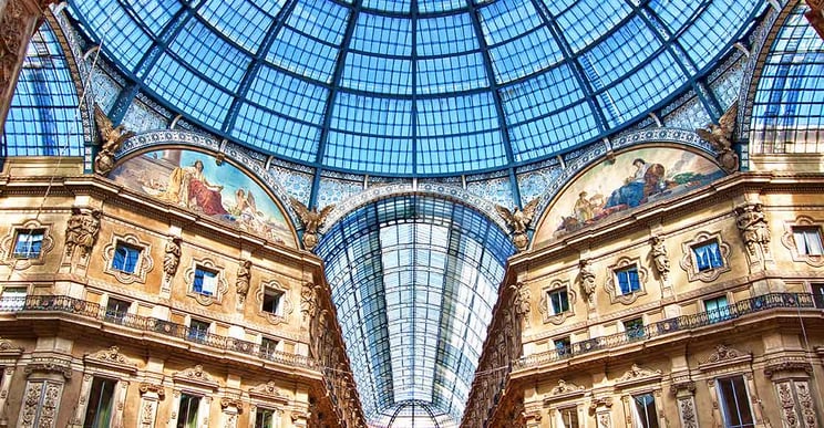 Galleria Milano, record breaking windows