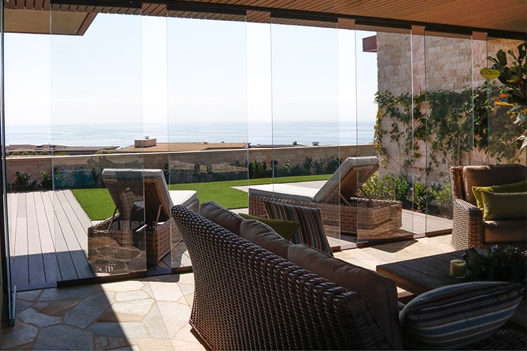 Summer Cool So Cal | Cover Glass USA | sliding glass walls